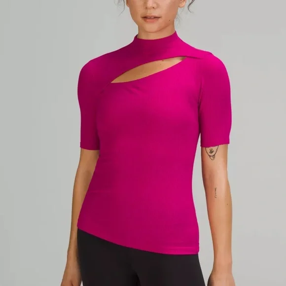 NWT Lululemon LA Tight-to-Body Keyhole Tee - Picture 2 of 10